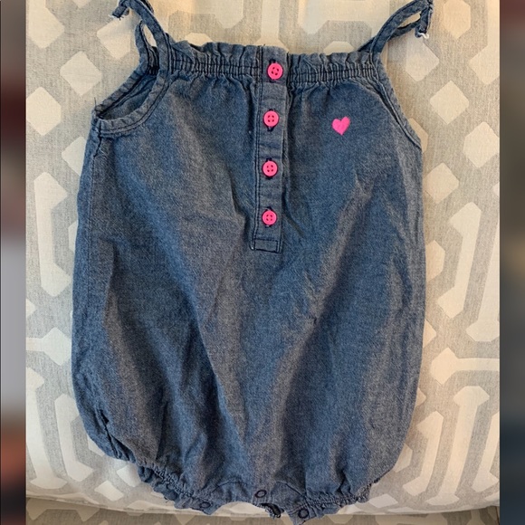romper carters jeans